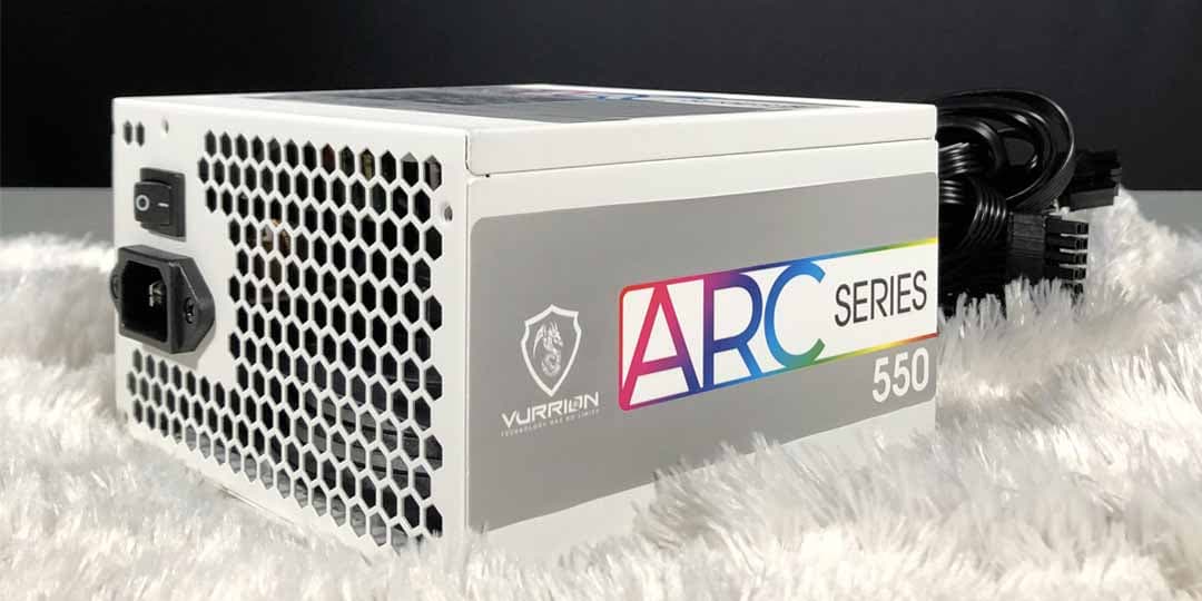 Review Power Supply Vurrion ARC Series 550 Froze Edition, Power Supply Super Murah Terbaru dari Vurrion