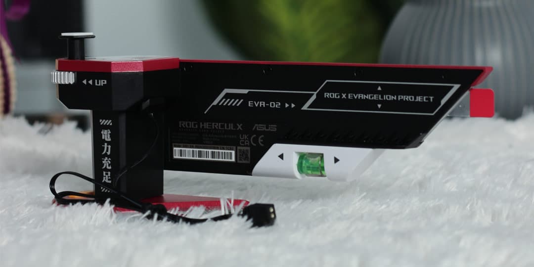 Review ASUS ROG Herculx EVA-02 Edition, Graphic Card Holder Super Keren ASUS X EVANGELION!