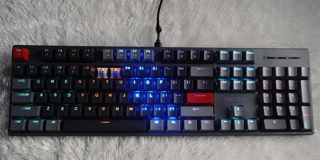 Review Keyboard Rexus Heroic RX-KX5: Keyboard Mekanik Powerful dengan 16 Mode LED dan Kabel Type-C!