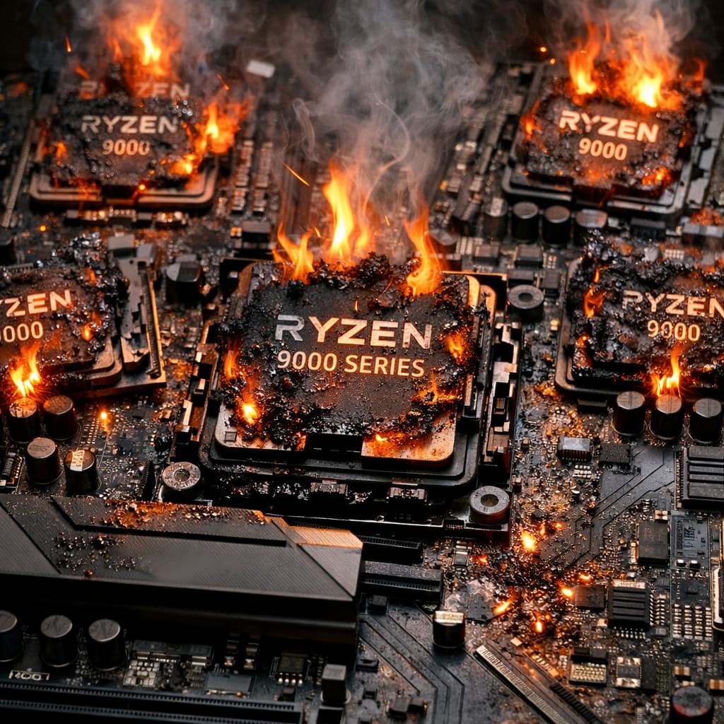 5 CPU Ryzen 9000 Dilaporkan Mati dalam Satu Hari — Semua Terjadi di Motherboard AM5