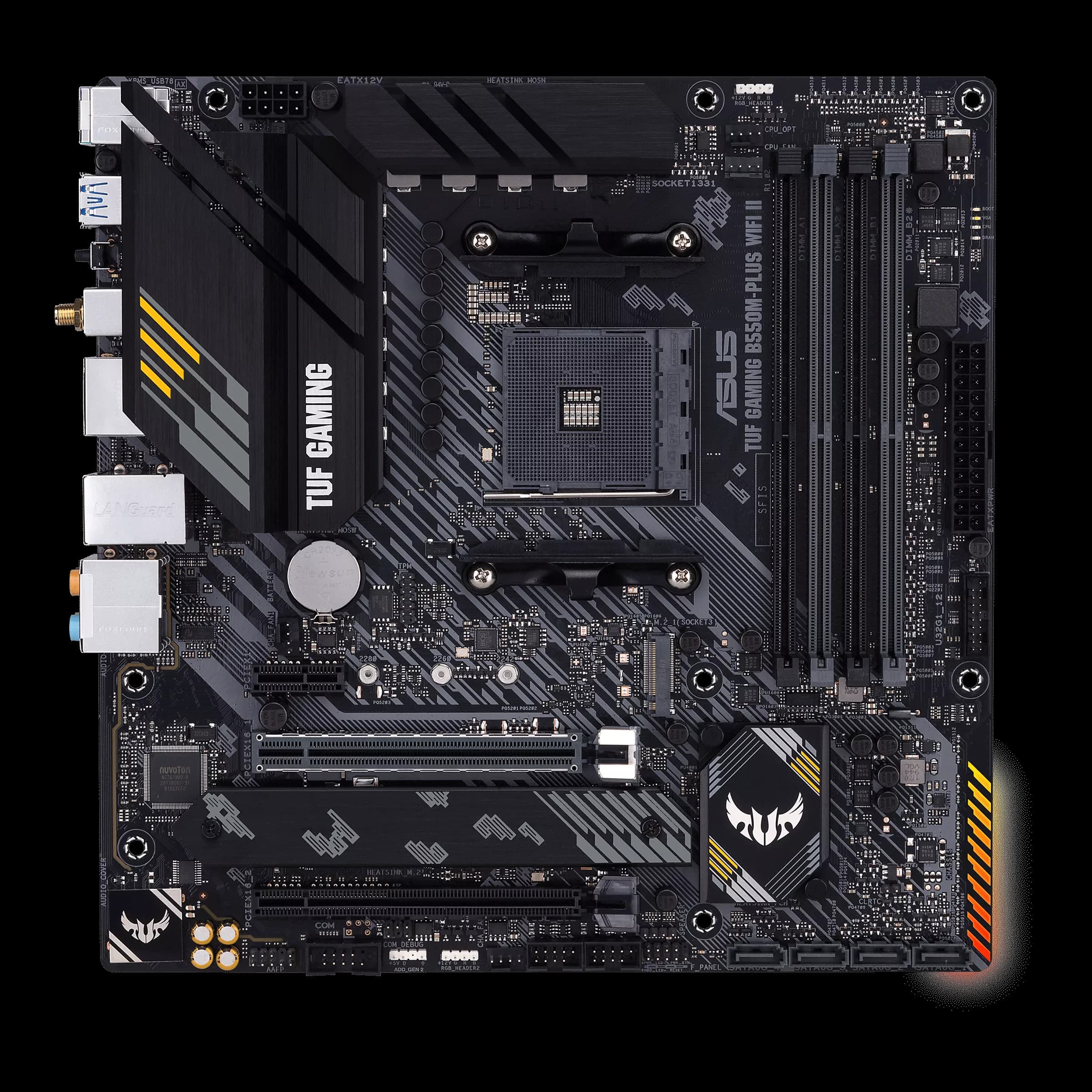 ASUS TUF GAMING MOTHERBOARD B550M-PLUS WIFI II - Image 1