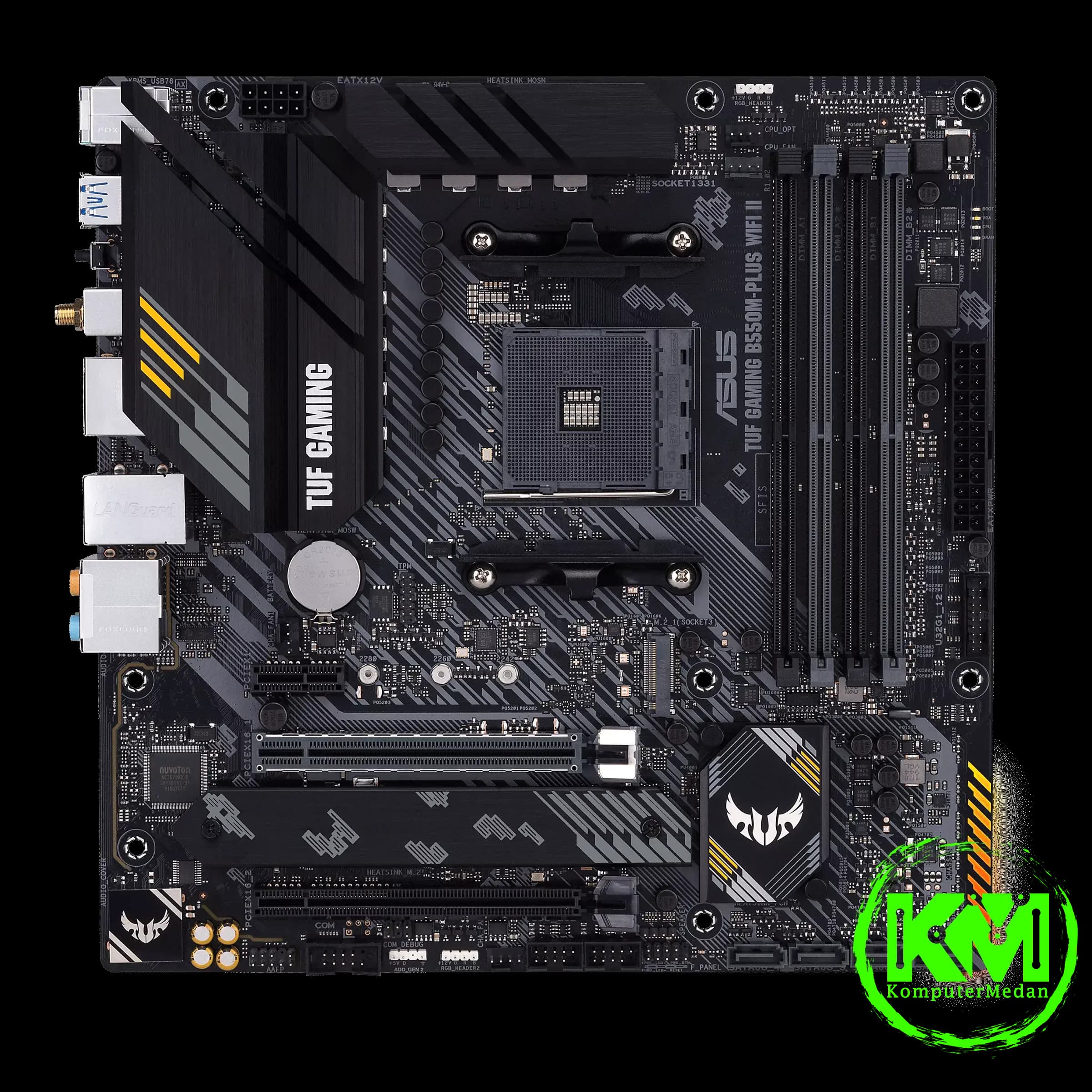 ASUS TUF GAMING MOTHERBOARD B550M-PLUS WIFI II