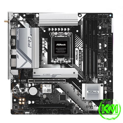 ASROCK B760M PRO RS/D4 WiFi (INTEL) MOTHERBOARD - Image 2
