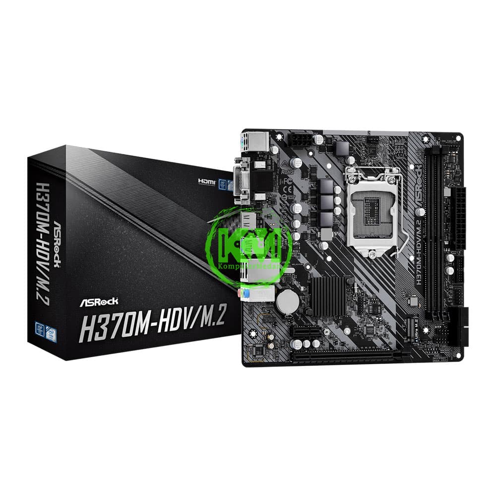 ASROCK H370M-HDV/M.2 (INTEL) MOTHERBOARD