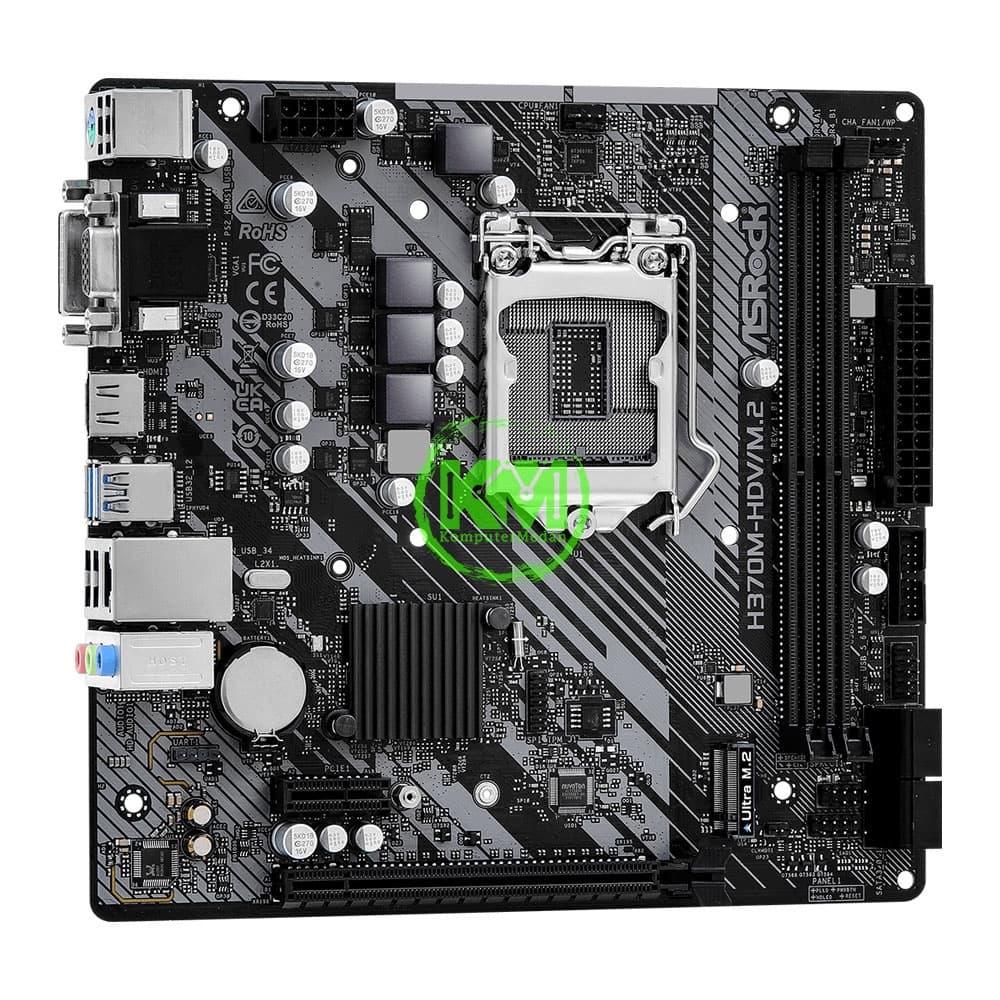 ASROCK H370M-HDV/M.2 (INTEL) MOTHERBOARD - Image 4