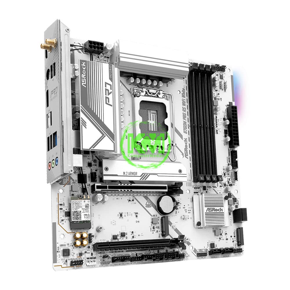 ASROCK B760M PRO RS WIFI WHITE (INTEL) MOTHERBOARD - Image 4