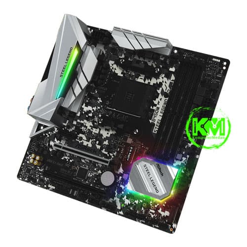 ASROCK B450M STEEL LEGEND (AMD) MOTHERBOARD - Image 3