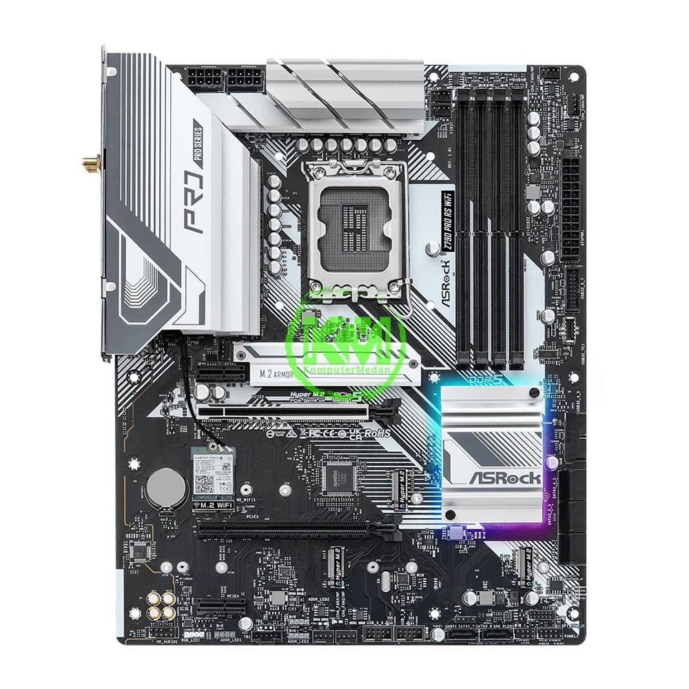 ASROCK Z790 PRO RS WIFI DDR5 (INTEL) MOTHERBOARD - Image 3