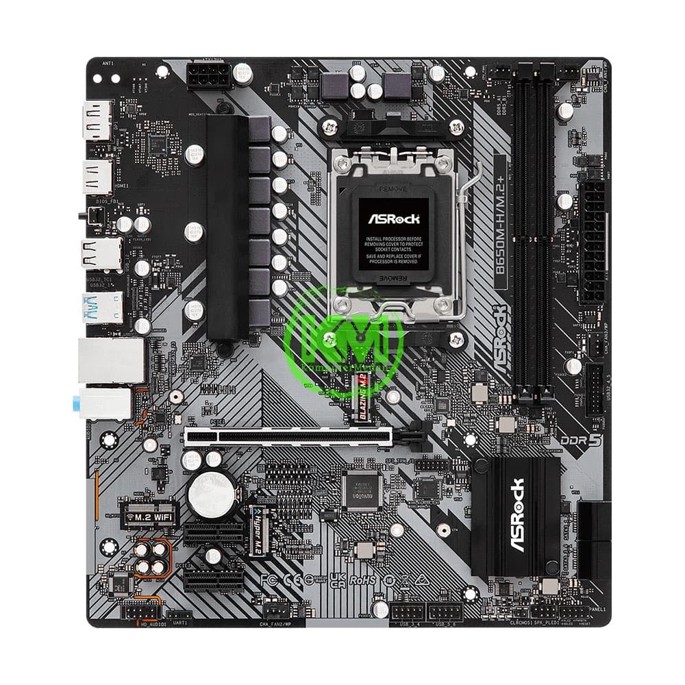 ASROCK B650M-H / M.2+ (AMD) MOTHERBOARD - Image 2