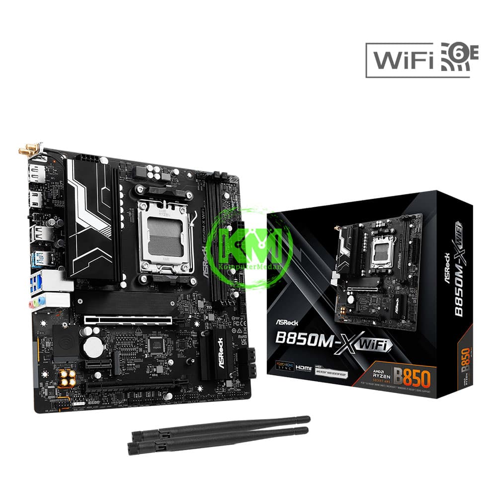 ASROCK B850M-X WIFI DDR5 (AMD) MOTHERBOARD