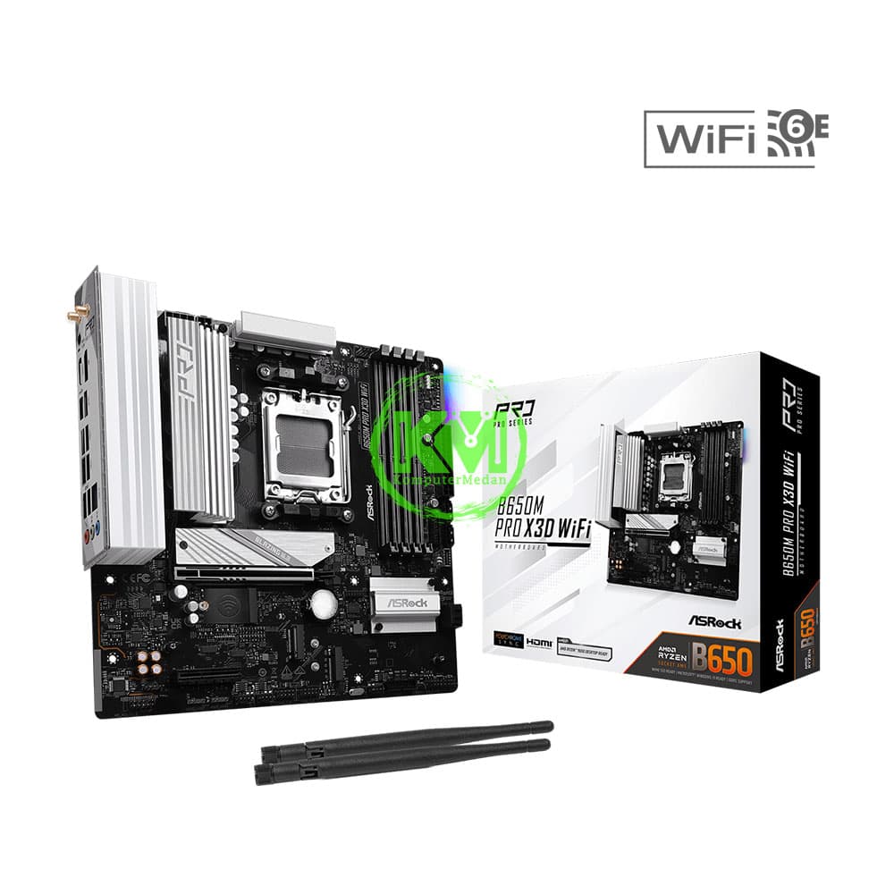 ASROCK B650M PRO 3XD WIFI DDR5 (AMD) MOTHERBOARD