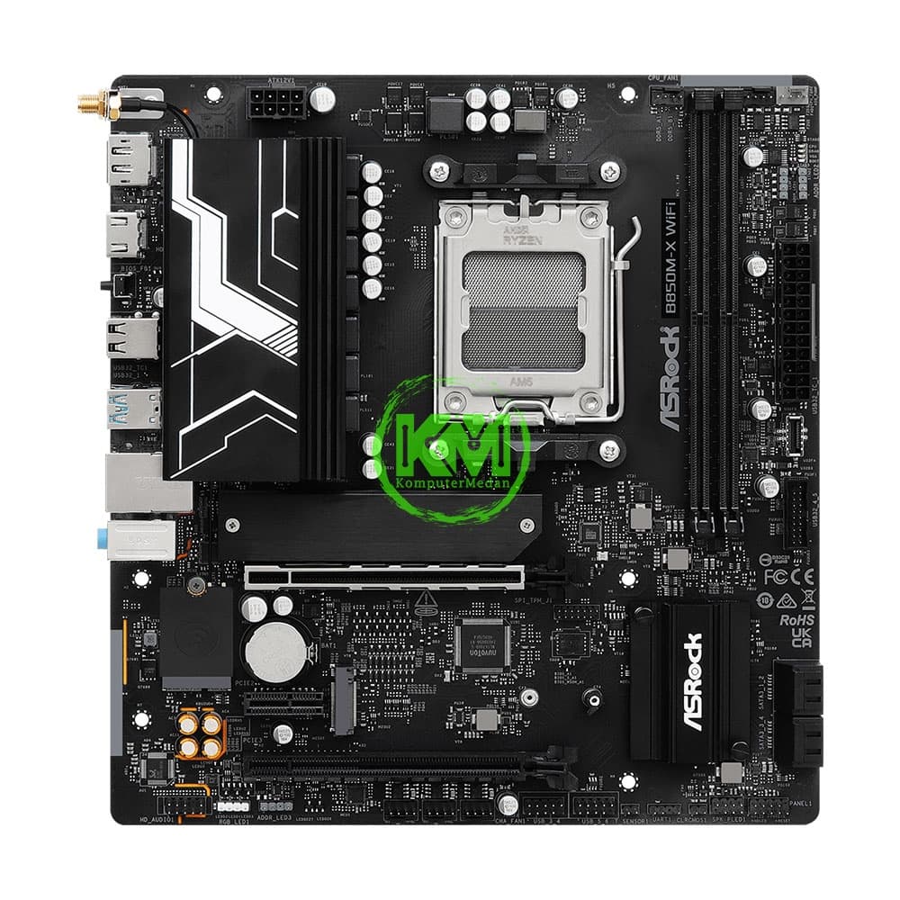 ASROCK B850M-X WIFI DDR5 (AMD) MOTHERBOARD - Image 3