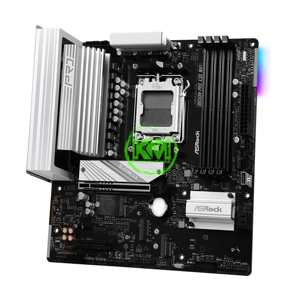ASROCK B650M PRO 3XD WIFI DDR5 (AMD) MOTHERBOARD - Image 4