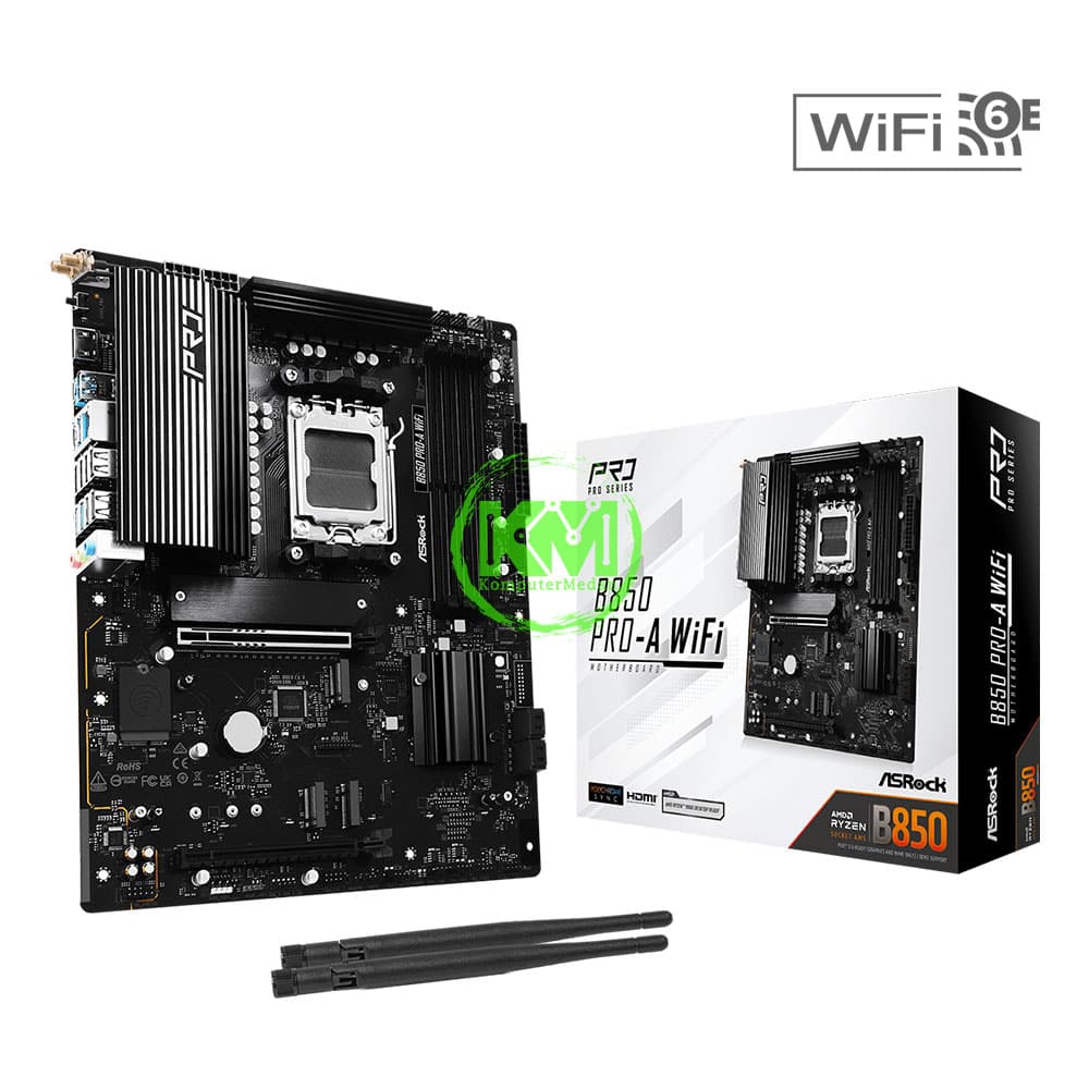 ASROCK B850 PRO-A WIFI DDR (AMD) MOTHERBOARD - Image 1