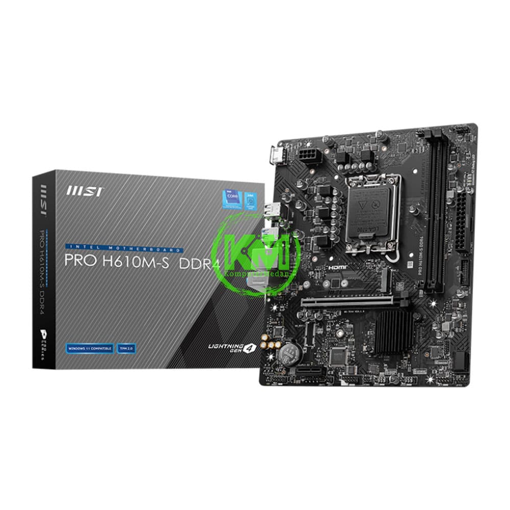 MSI PRO H610M-S DDR4 (INTEL) MOTHERBOARD