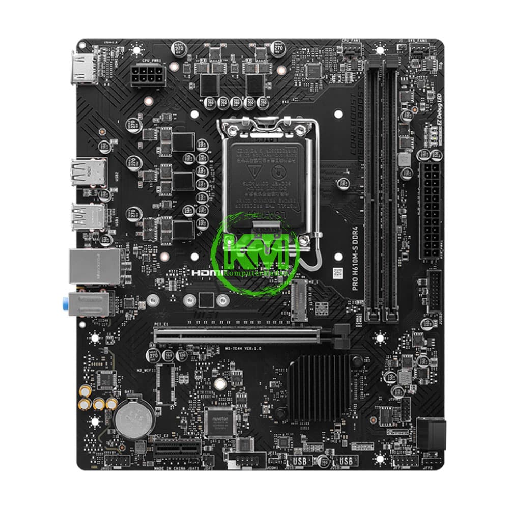 MSI PRO H610M-S DDR4 (INTEL) MOTHERBOARD - Image 2