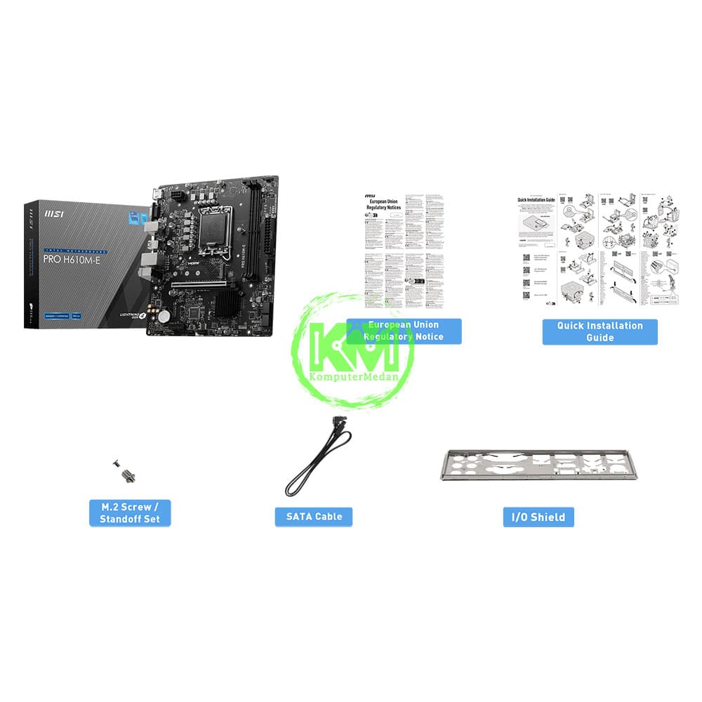 MSI PRO H610M-E DDR5 (INTEL) MOTHERBOARD - Image 6