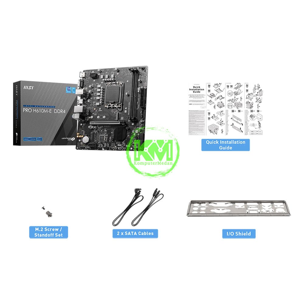 MSI PRO H610M-E DDR4 (INTEL) MOTHERBOARD - Image 6