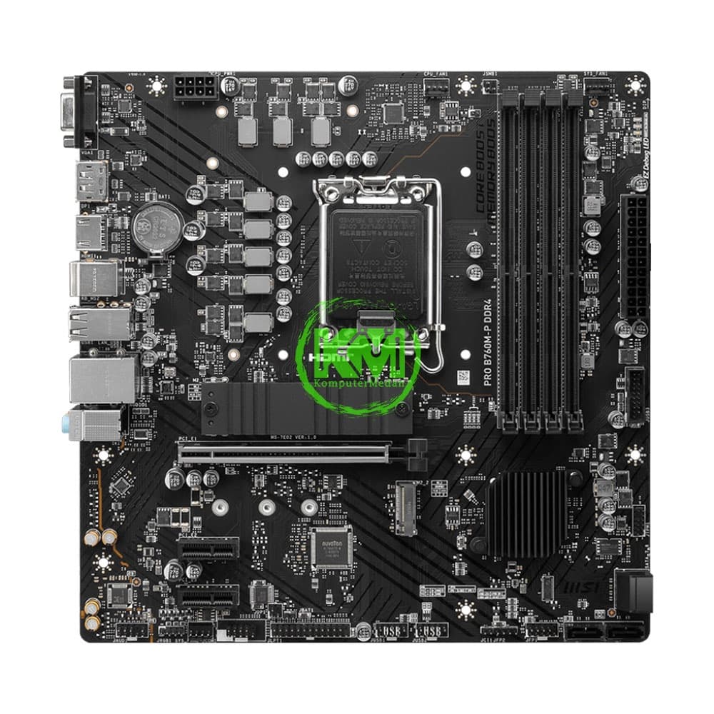 MSI PRO B760M-P DDR4 (INTEL) MOTHERBOARD - Image 2