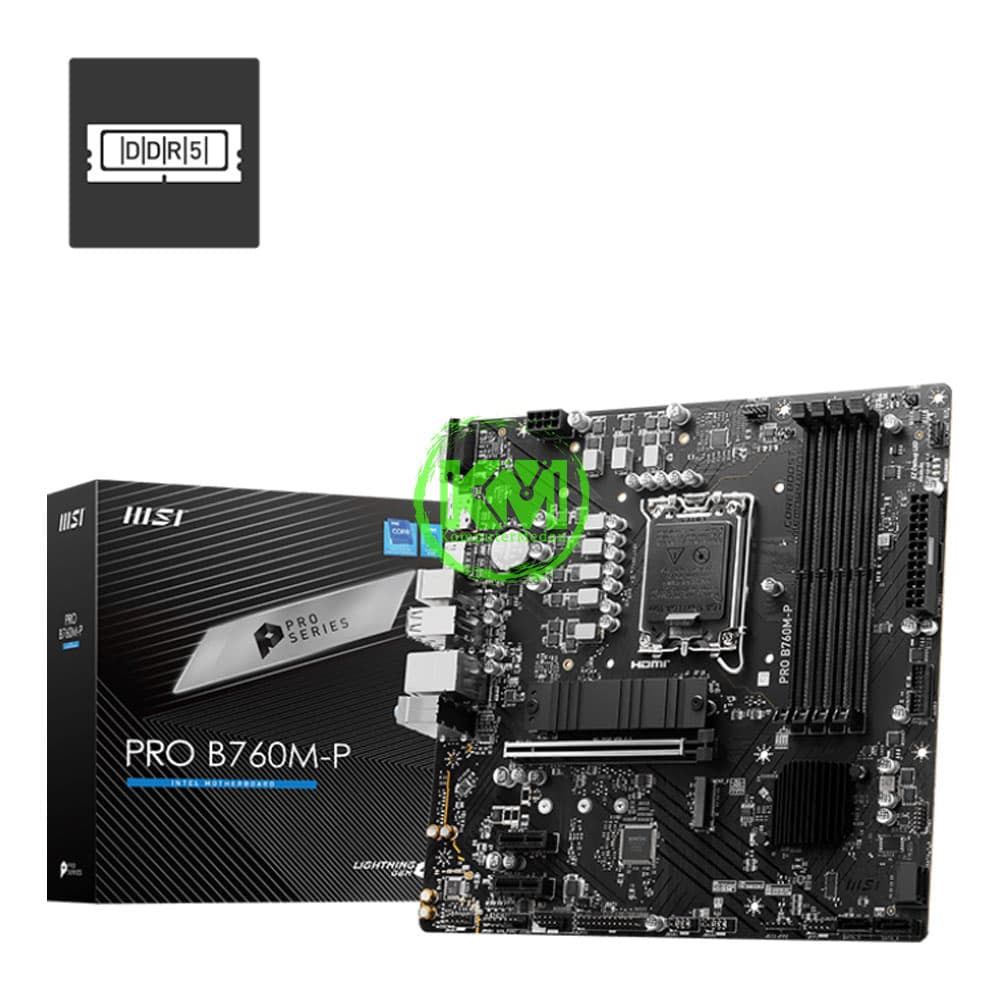 MSI PRO B760M-P DDR5 (INTEL) MOTHERBOARD