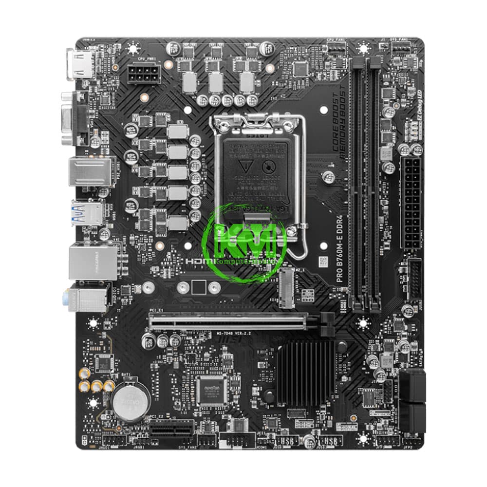 MSI PRO B760M-E DDR4 (INTEL) MOTHERBOARD - Image 2