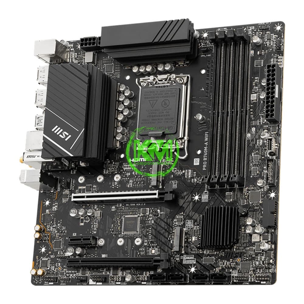 MSI PRO B760M-A WIFI DDR5 (INTEL) MOTHERBOARD - Image 3