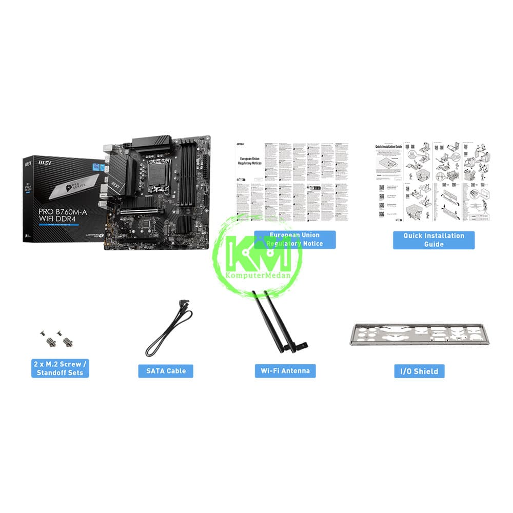 MSI PRO B760M-A WIFI DDR4 (INTEL) MOTHERBOARD - Image 6