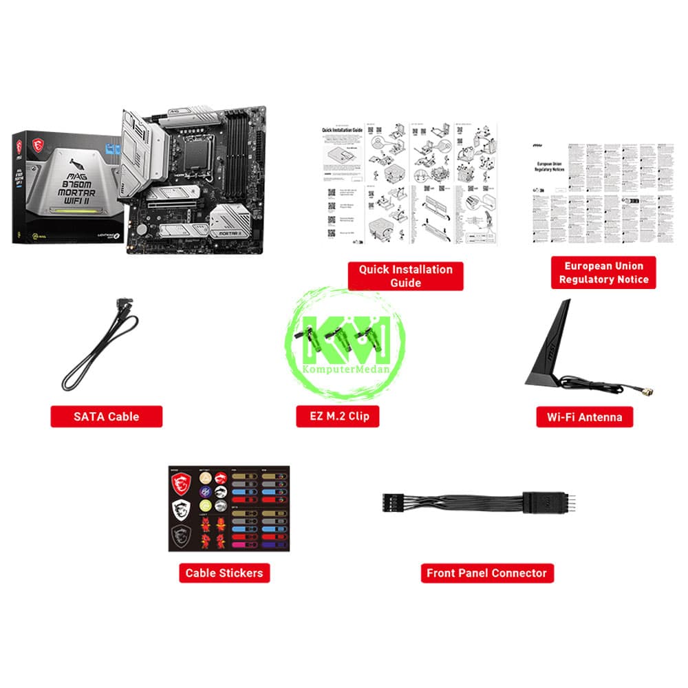 MSI MAG B760M MORTAR WIFI II (INTEL) MOTHERBOARD - Image 6