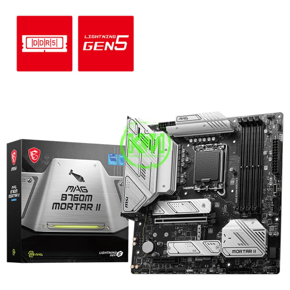 MSI MAG B760M MORTAR II (INTEL) MOTHERBOARD