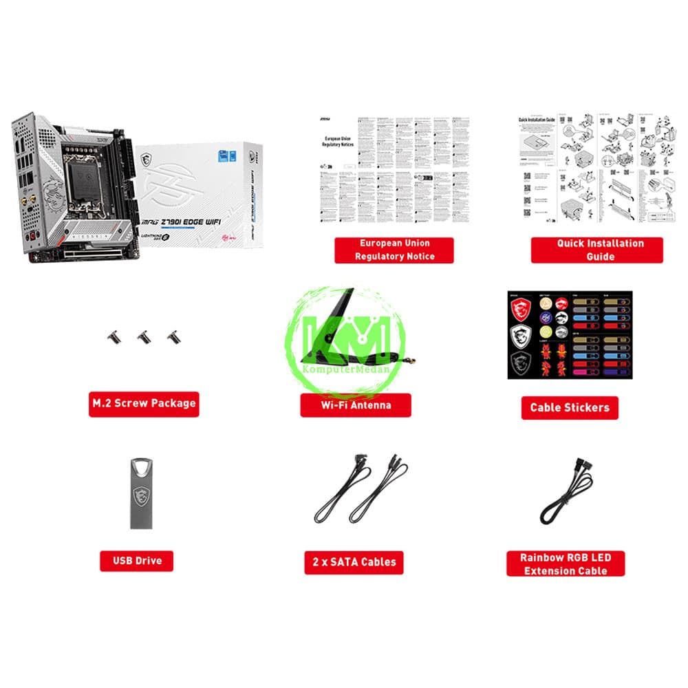 MSI MPG Z790I EDGE WIFI (INTEL) MOTHERBOARD - Image 6