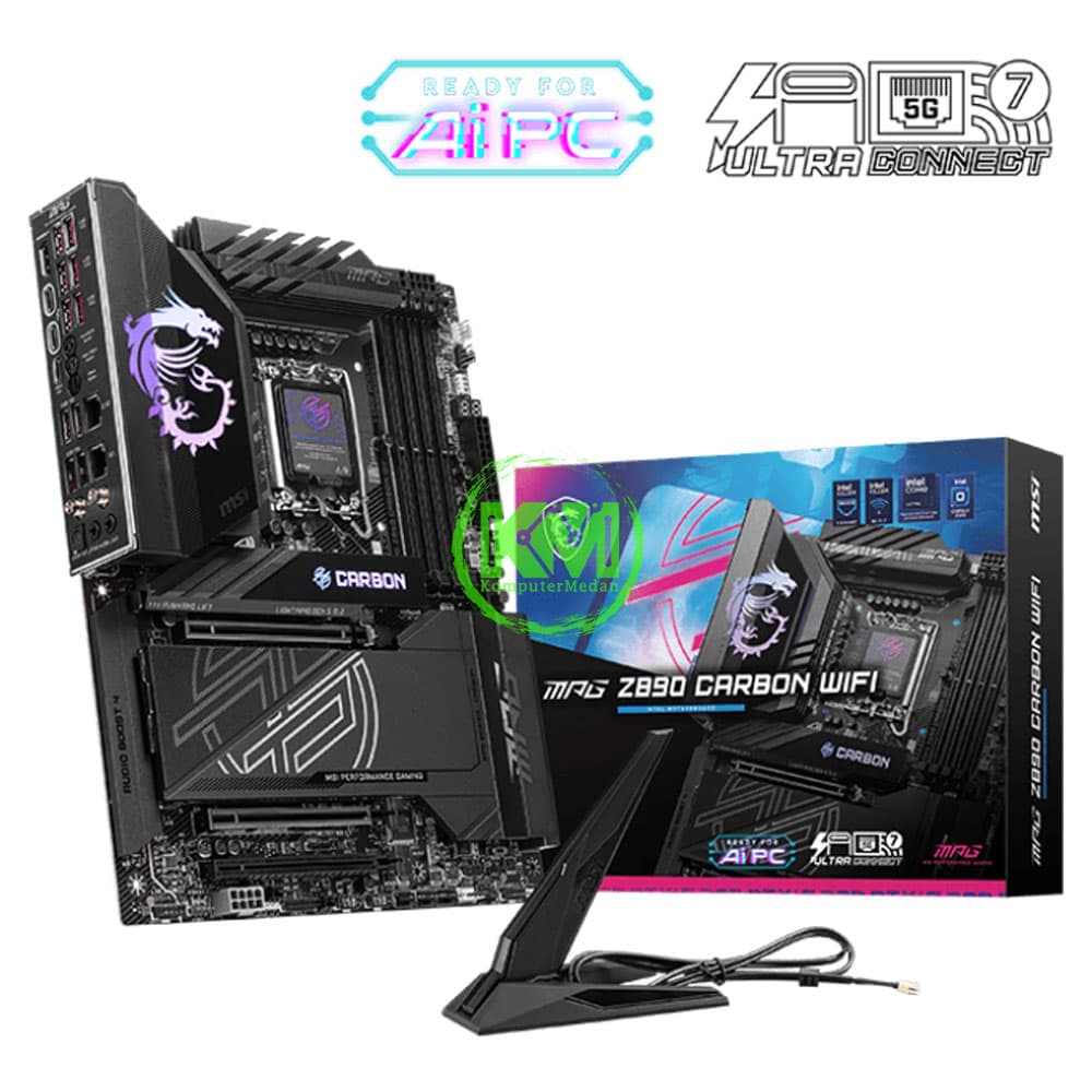 MSI MPG Z890 CARBON WIFI (INTEL) MOTHERBOARD - Image 1