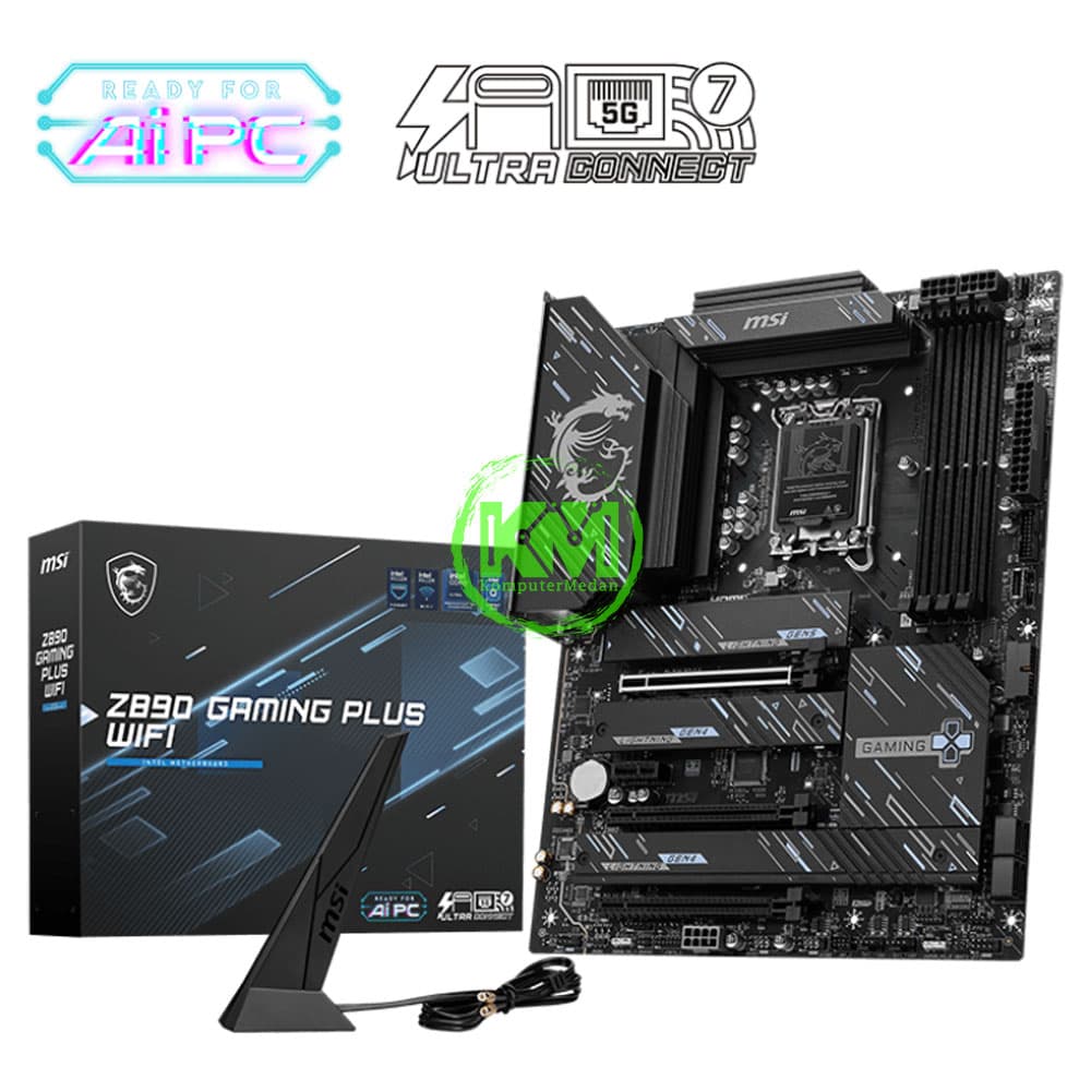 MSI Z890 GAMING PLUS WIFI (INTEL) MOTHERBOARD