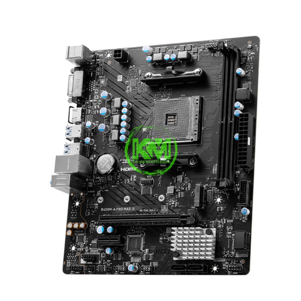 MSI B450M-A PRO MAX II (AMD) MOTHERBOARD - Image 2