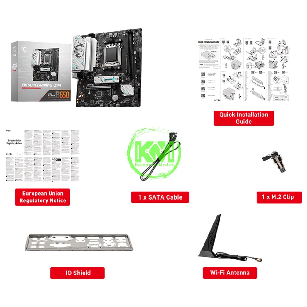 MSI B650M GAMING WIFI (AMD) MOTHERBOARD - Image 6