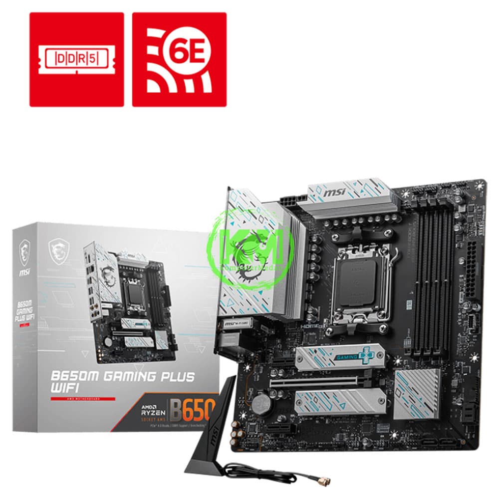 MSI B650M GAMING PLUS WIFI (AMD) MOTHERBOARD - Image 1