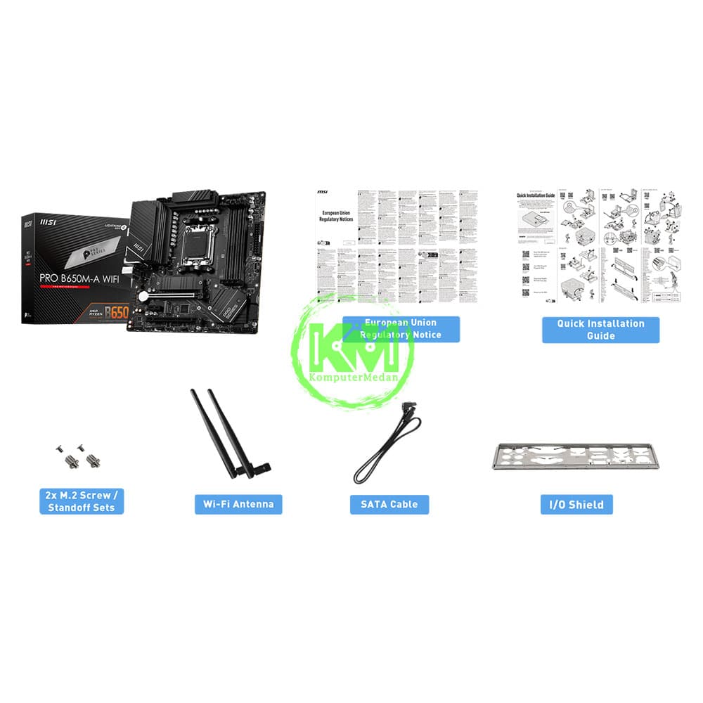 MSI PRO B650M-A WIFI (AMD) MOTHERBOARD - Image 6