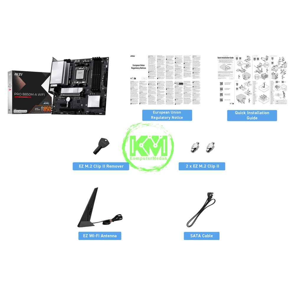 MSI PRO B850M-A WIFI (AMD) MOTHERBOARD - Image 6