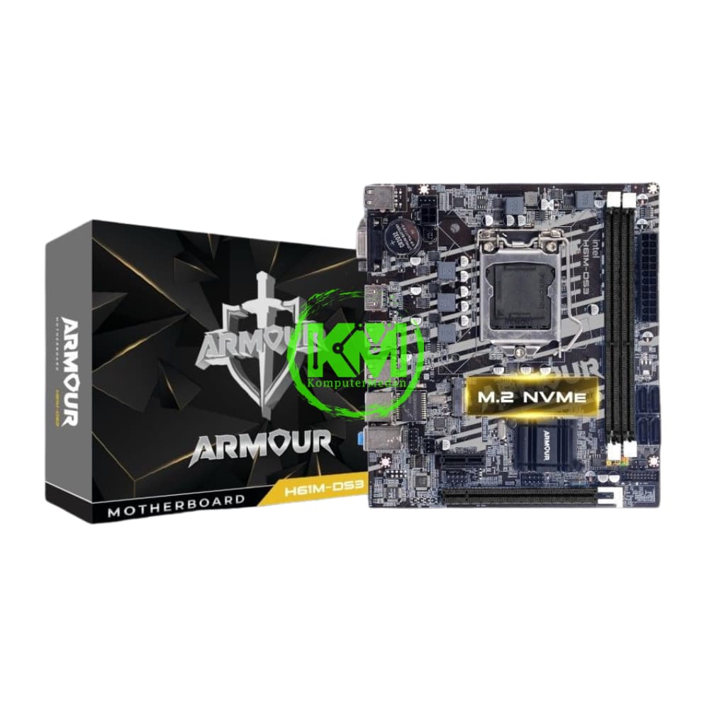 ARMOUR H61M-DS3 (INTEL) MOTHERBOARD
