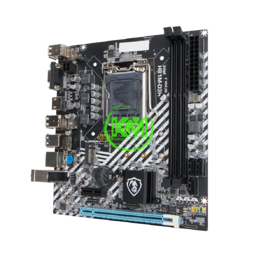VURRION ESSENTIAL H81M-D3H (INTEL) MOTHERBOARD - Image 3