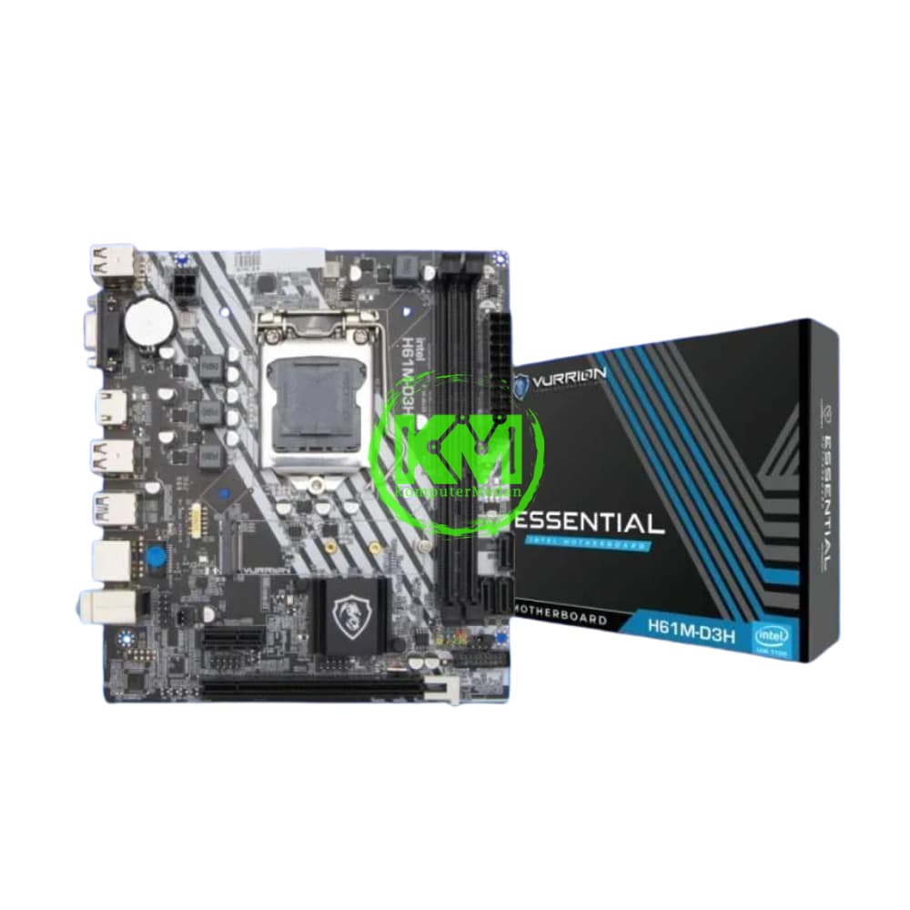 VURRION ESSENTIAL H61M-DH3 (INTEL) MOTHERBOARD - Image 2