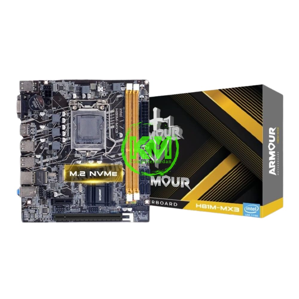 ARMOUR H81M-MX3 (INTEL) MOTHERBOARD - Image 1