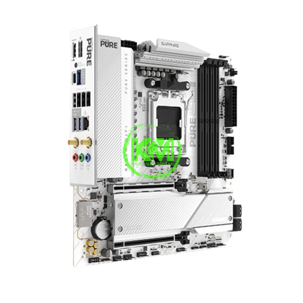 SAPPHIRE PURE B850M WIFI (WHITE) (AMD) MOTHERBOARD - Image 3