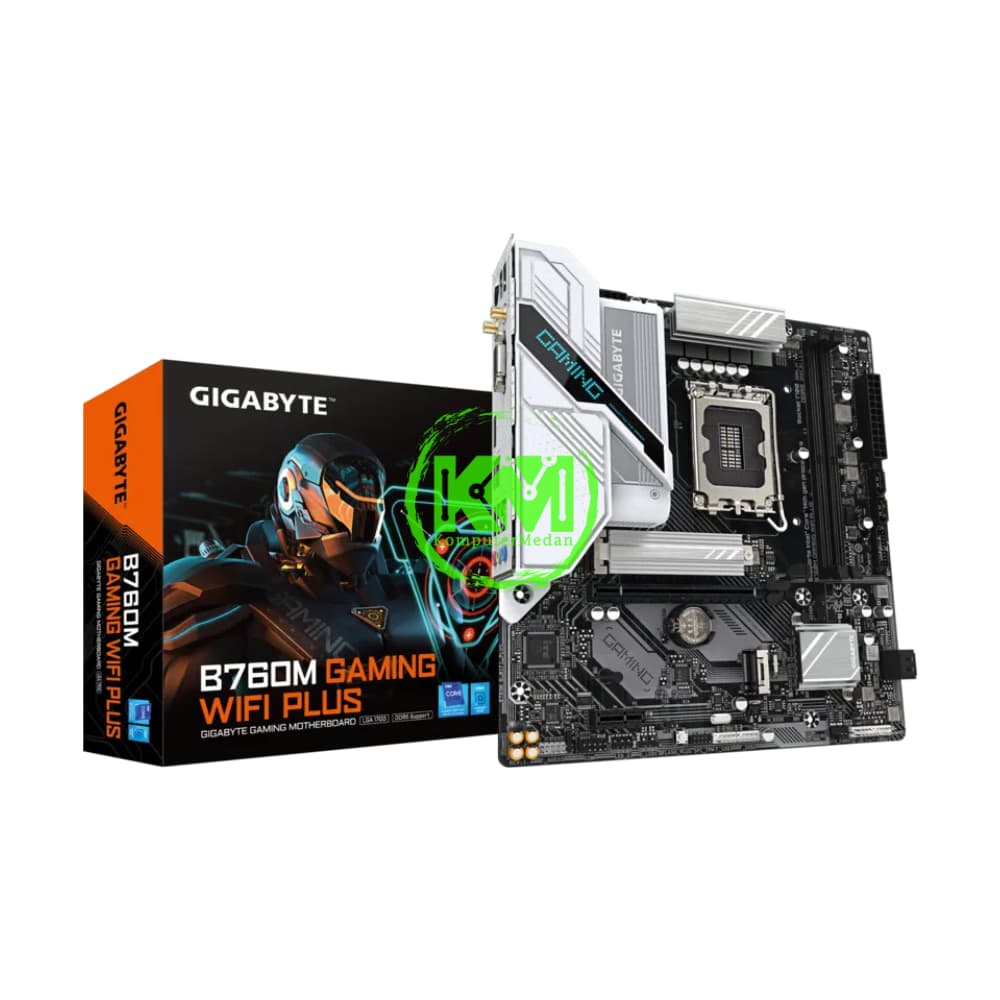 GIGABYTE B760M GAMING WIFI PLUS (DDR5) (INTEL) MOTHERBOARD