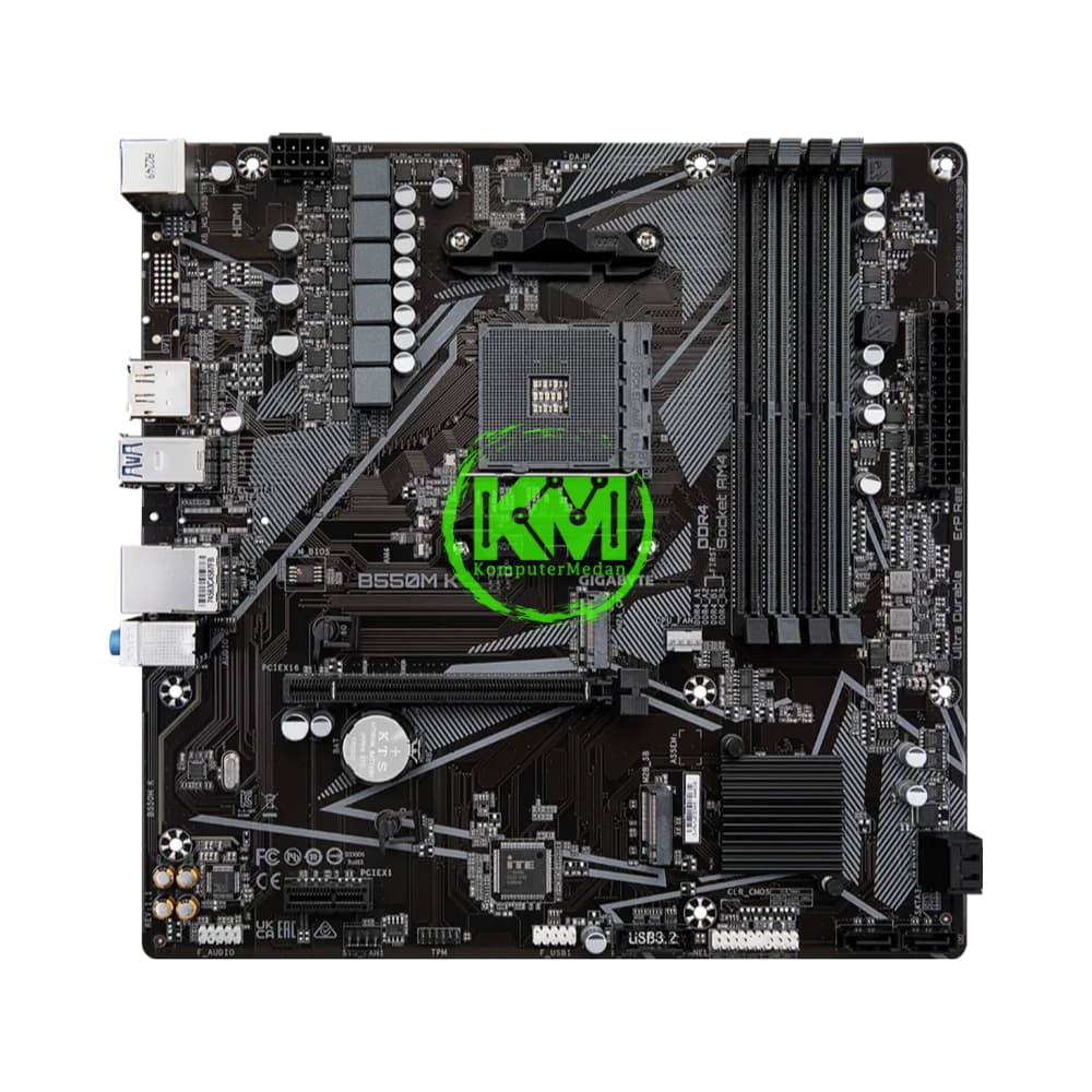 GIGABYTE B550M K (AMD) MOTHERBOARD - Image 2