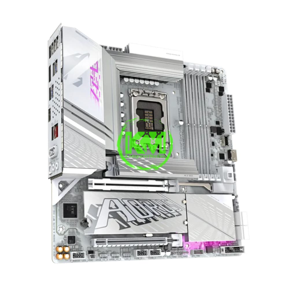 GIGABYTE Z890M AORUS ELITE WIFI 7 ICE (DDR5) (INTEL) MOTHERBOARD - Image 3