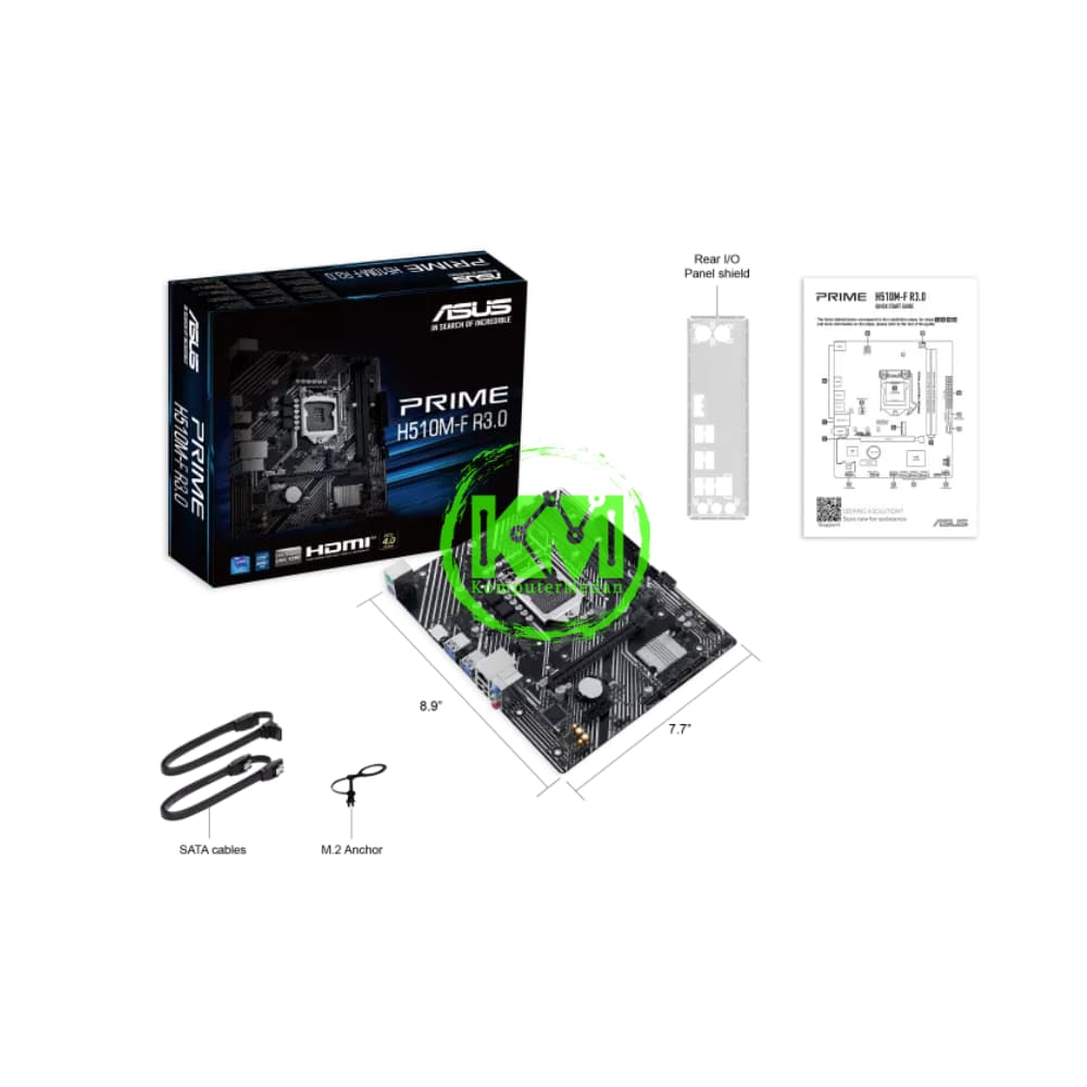 ASUS PRIME H510M-F (HDMI Only) (INTEL) MOTHERBOARD - Image 1