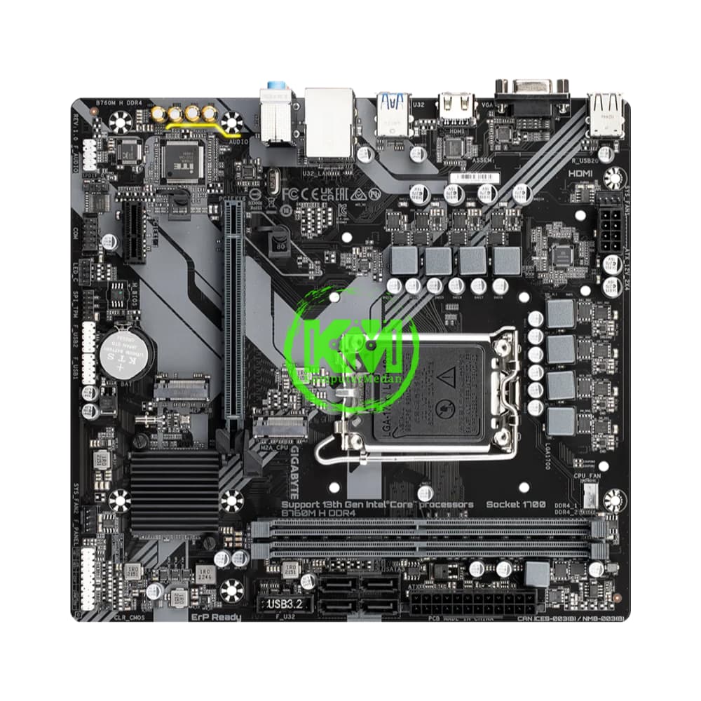 GIGABYTE B760M H (DDR4) (INTEL) MOTHERBOARD - Image 5