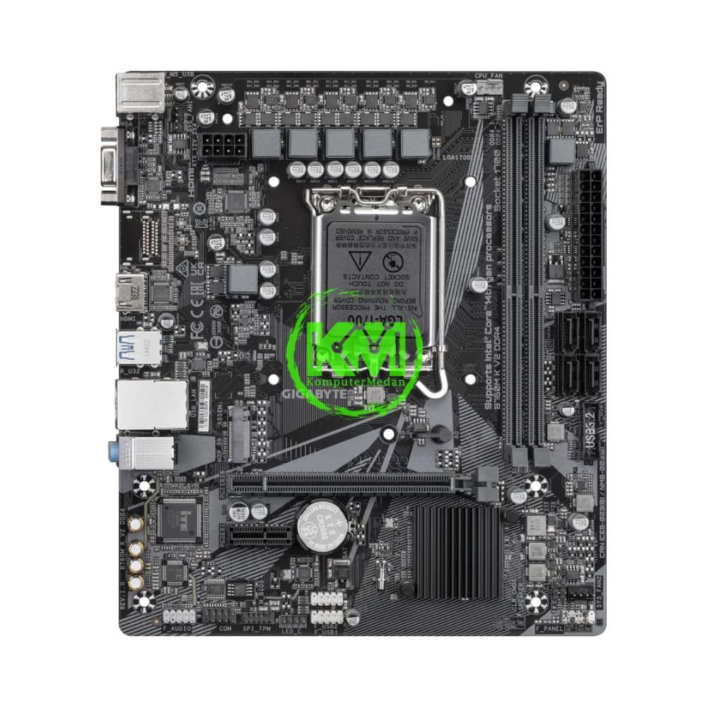 GIGABYTE B760M K V2 (DDR4) (INTEL) MOTHERBOARD - Image 2