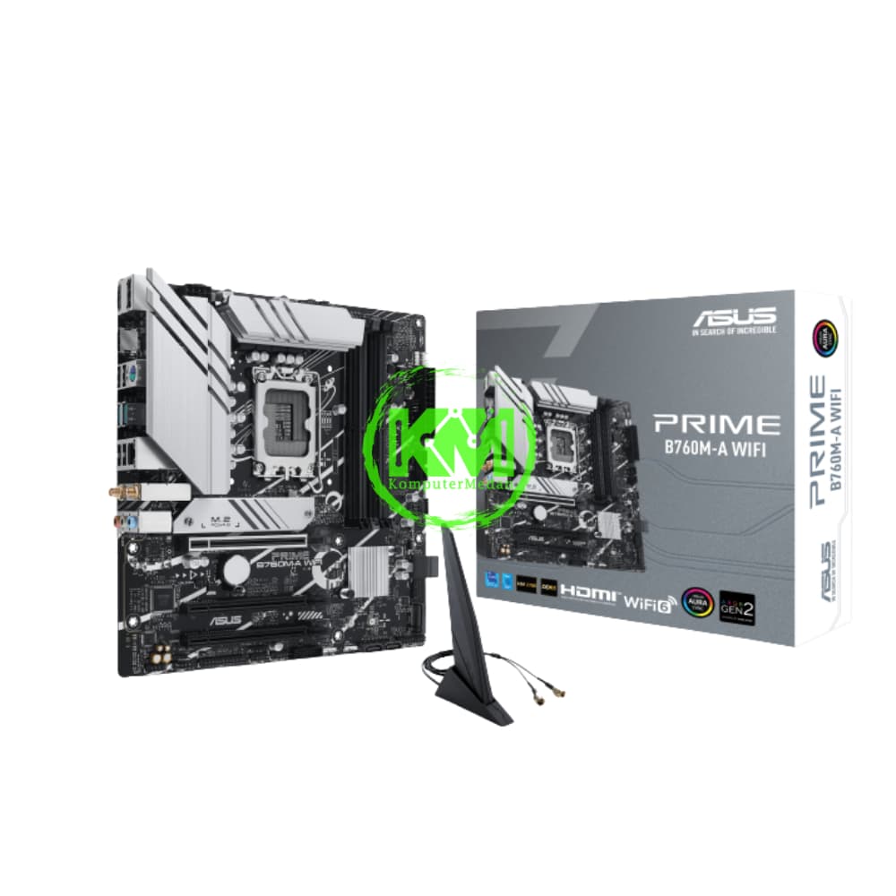 ASUS PRIME B760M-A WIFI DDR5 (INTEL) MOTHERBOARD - Image 1