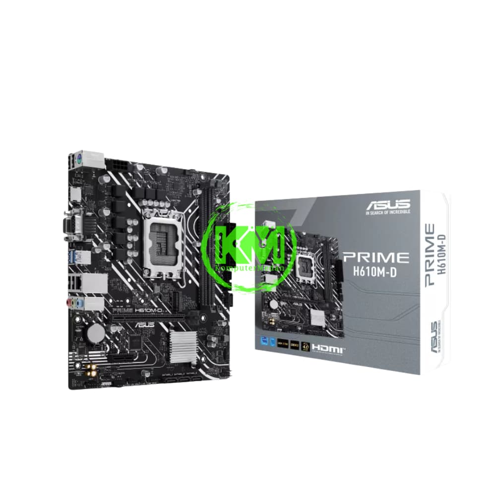 ASUS PRIME H610M-D D5 (INTEL) MOTHERBOARD - Image 1